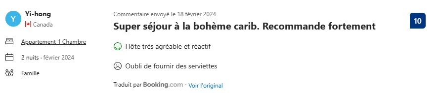 avis 13