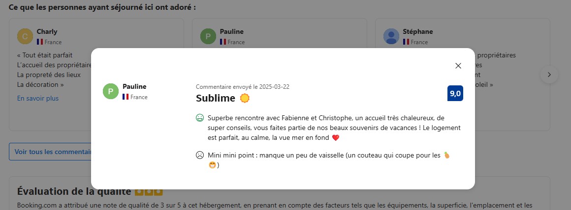 Capture d'écran, Avis Booking 2025 -04