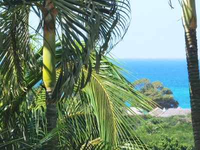 Vue mer de l'hébergement " Coco Carïb"Deshaies Guadeloupe